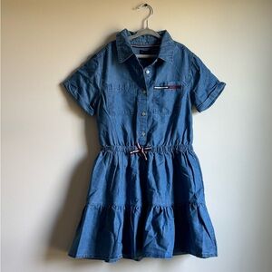 Tommy Hilfiger Blue Denim Kids Dress